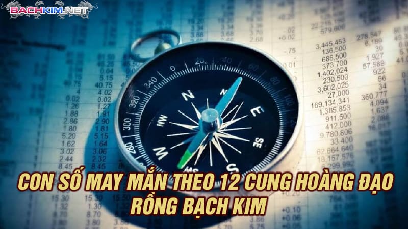 Cập nhật ngay con số may mắn hôm nay tại Rồng Bạch Kim 8 Con số may mắn tính theo 12 cung hoàng đạo