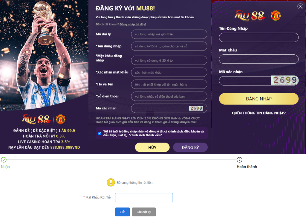 Rút tiền MU88 - Chơi game lớn Rút tiền thả ga ngay hôm nay 9 image 5