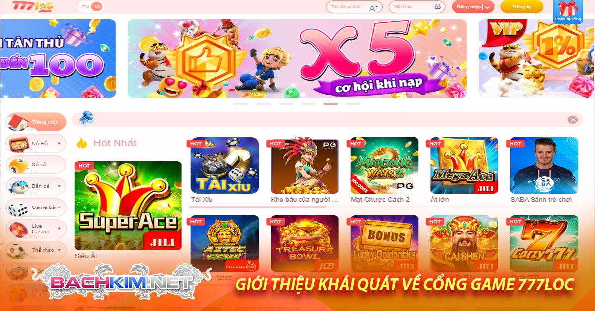 777LOC - Trang Tải App 777LOC ASIA Chính Thức 2023 5 Giới thiệu khái quát về cổng game 777loc